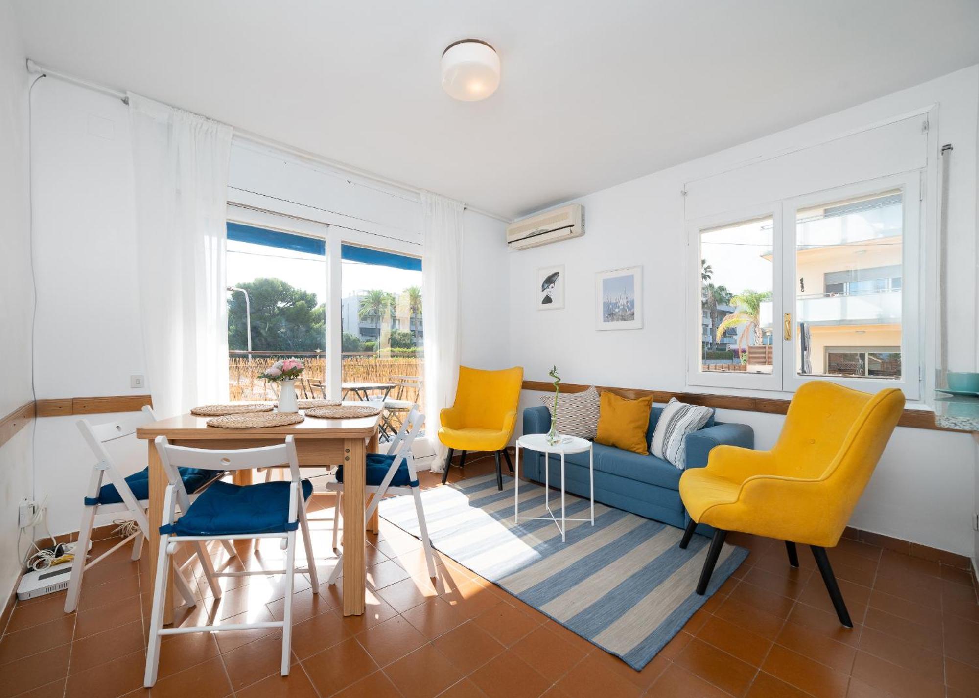 Beach Flat With Terrace Sant Salvador Eksteriør bilde